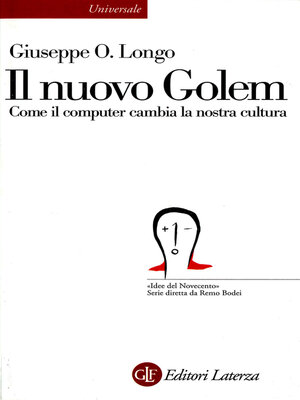 cover image of Il nuovo Golem